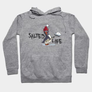 Salted Life Penguin Snow Shoveling Hoodie